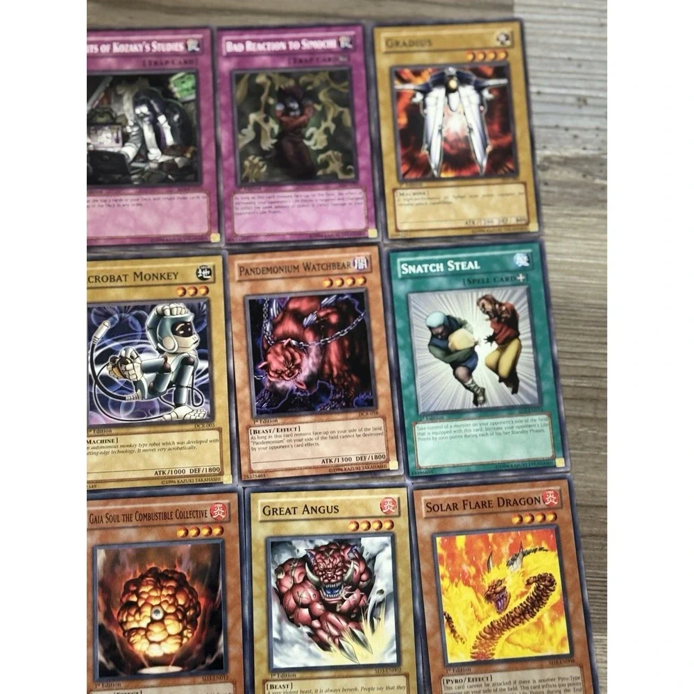 Konami Yu-Gi-Oh! TCG 65-Card Mixed Lot 1st Edition Monster/Spell/Trap